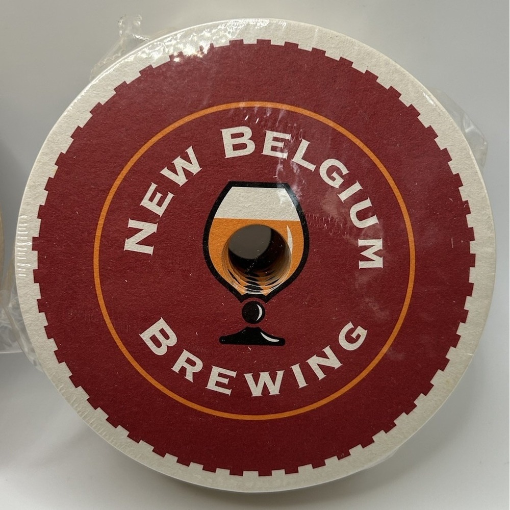 Fat Tire Amber Ale New Belgium Bar Disposable Cardboard Coasters Mancave 100 Pcs - Picture 8 of 12